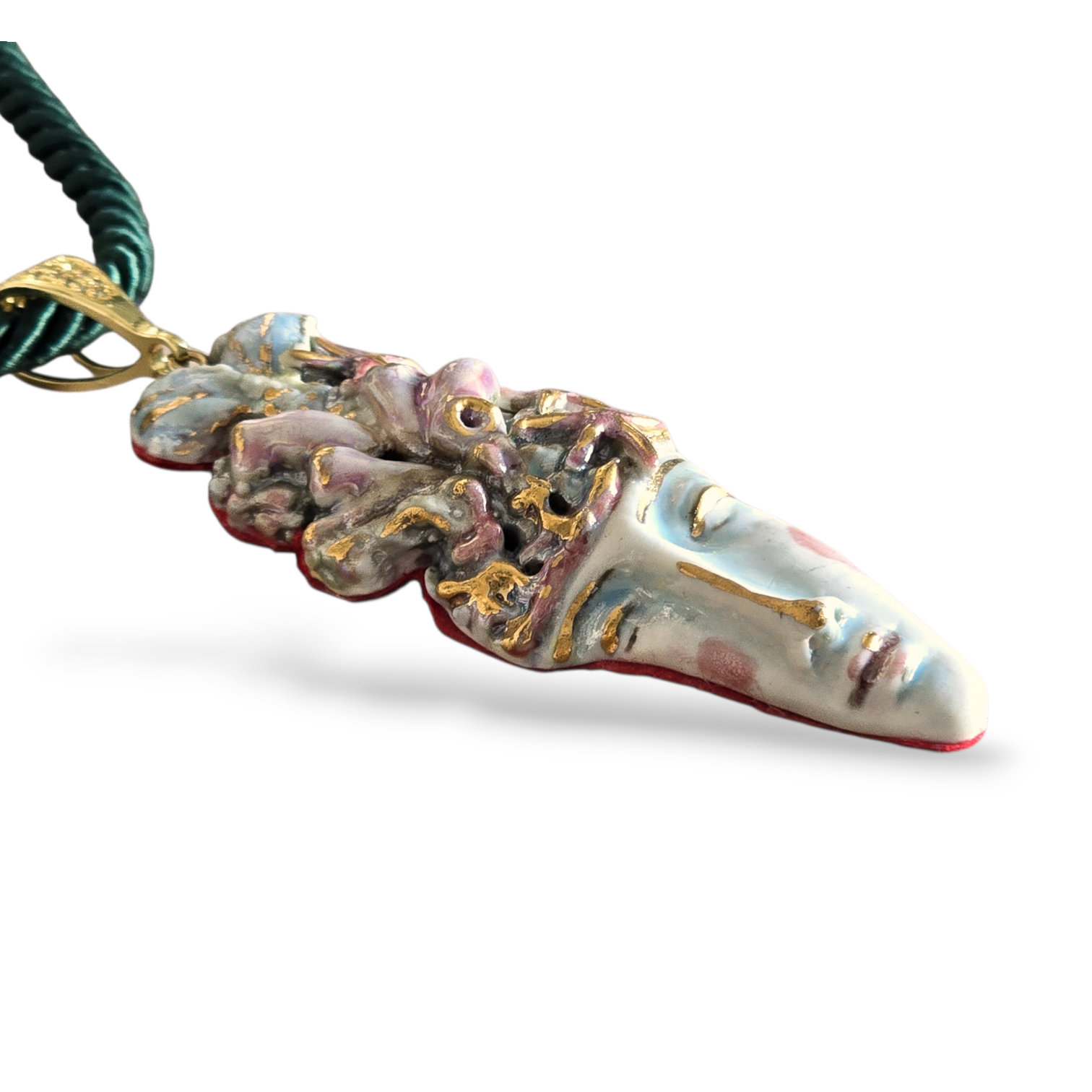 Collana Girocollo Nereide oro - Dea del mare, eleganza e memoria antica - immagine 3