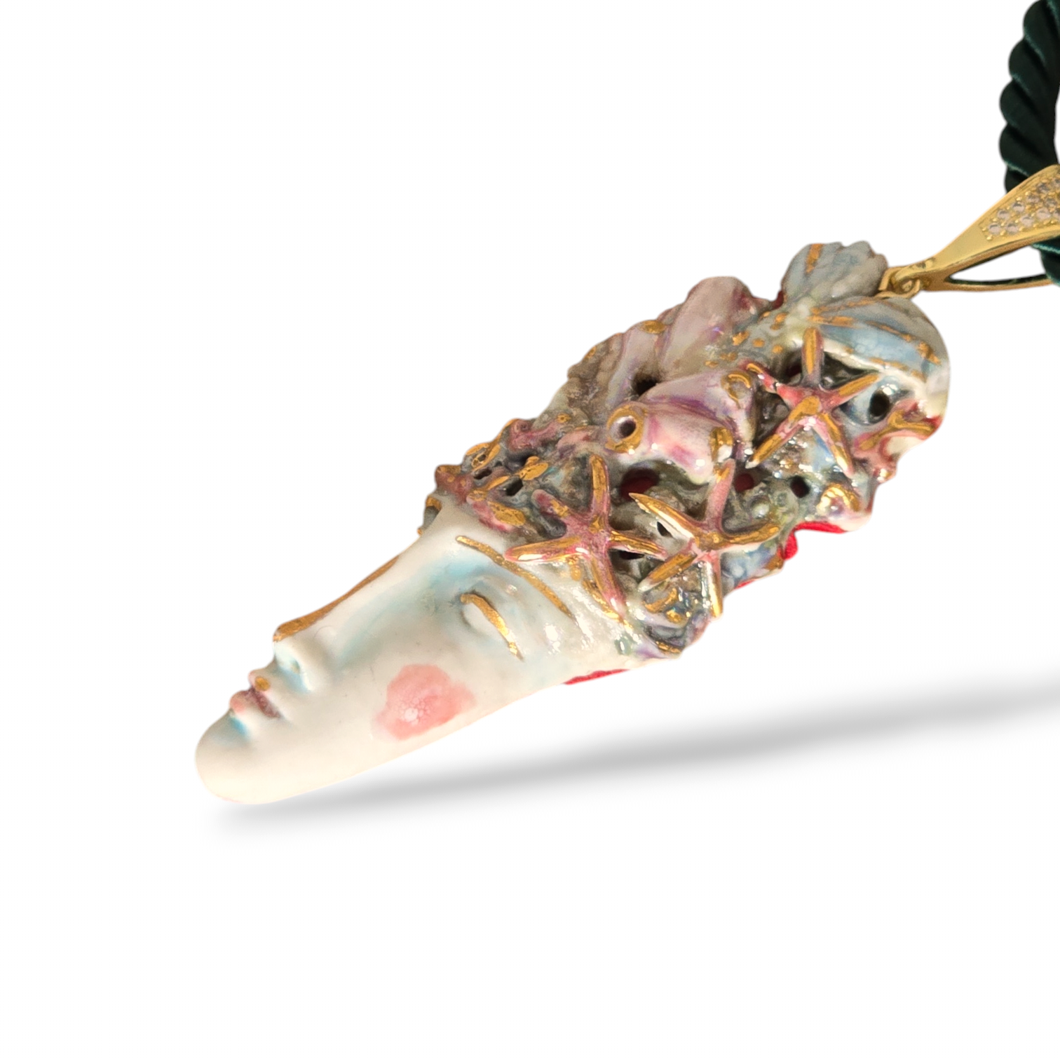 Collana Girocollo Nereide oro - Dea del mare, eleganza e memoria antica - immagine 4