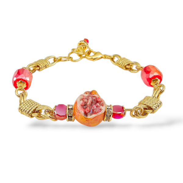 bracciale con melagrana