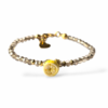 Bracciale mezzo Limone con cristalli - Luce vibrante e armonia cromatica
