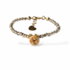 Bracciale mezza arancia con cristalli - Colore mediterraneo e delicatezza