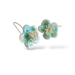 orecchini con fiori