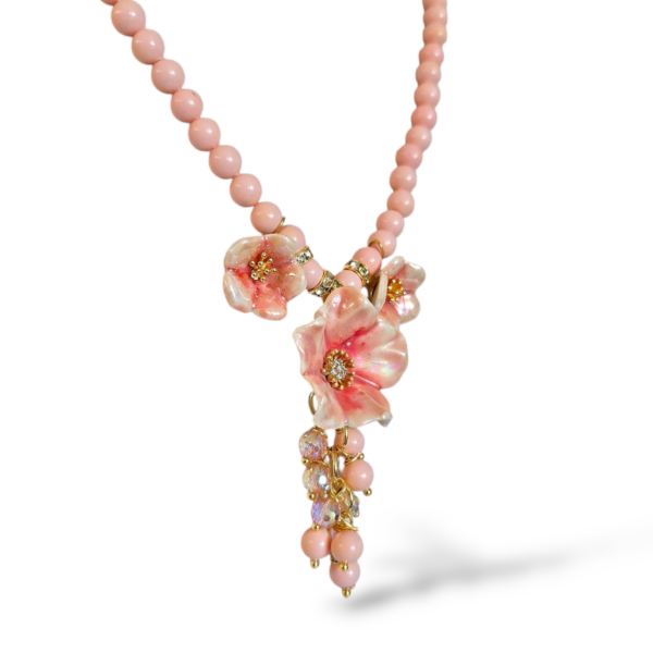 Collana Fiore di Ciliegio - immagine 2