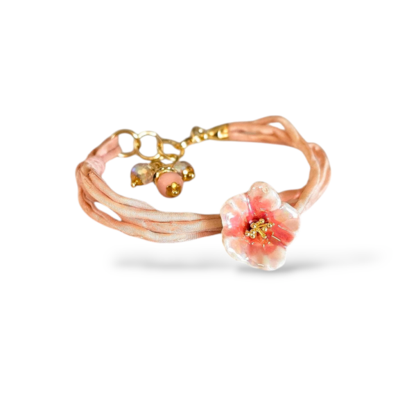Bracciale Fiore di Ciliegio - immagine 2