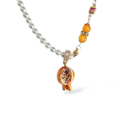 Collana Melagrana - Augurio di abbondanza fertilità e buona fortuna