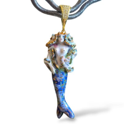 Collana regolabile con Scilla - Potenza femminile e mito dello Stretto