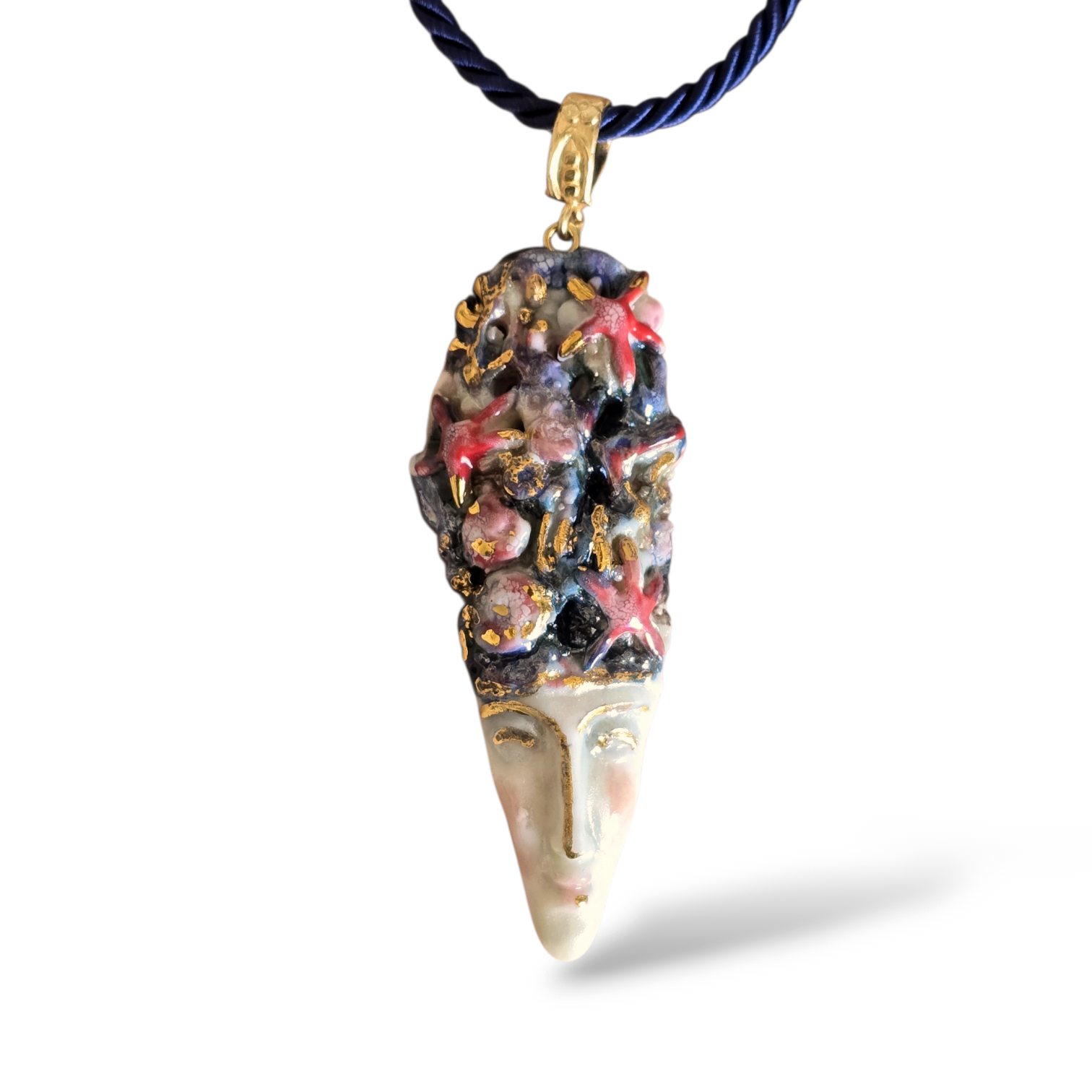 Collana Girocollo Nereide oro - Dea del mare
