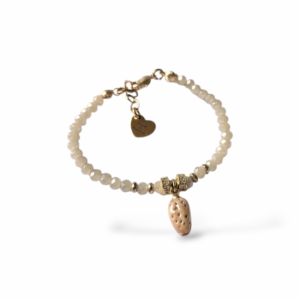 Bracciale Mandorla con cristalli - Un seme di vita, un simbolo di rinascita - immagine 3